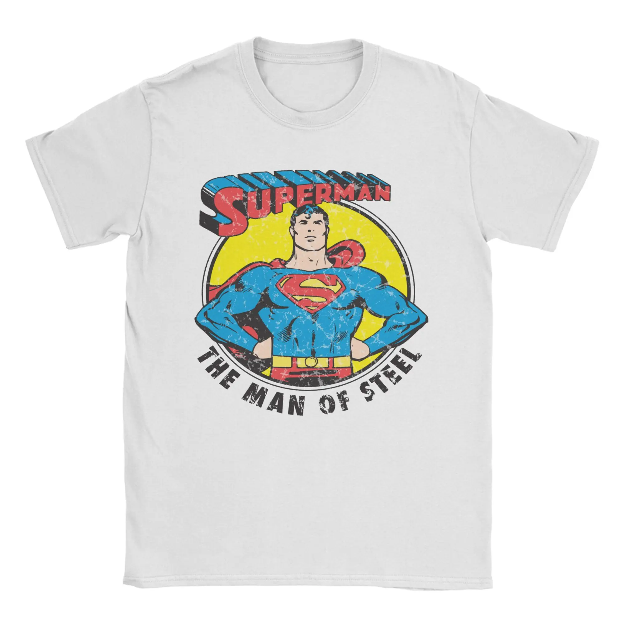 Men Women Comics Supermans T Shirts 100% Cotton Tops Casual Short Sleeve Round Collar Tees Gift Idea T-Shirt - Image 18
