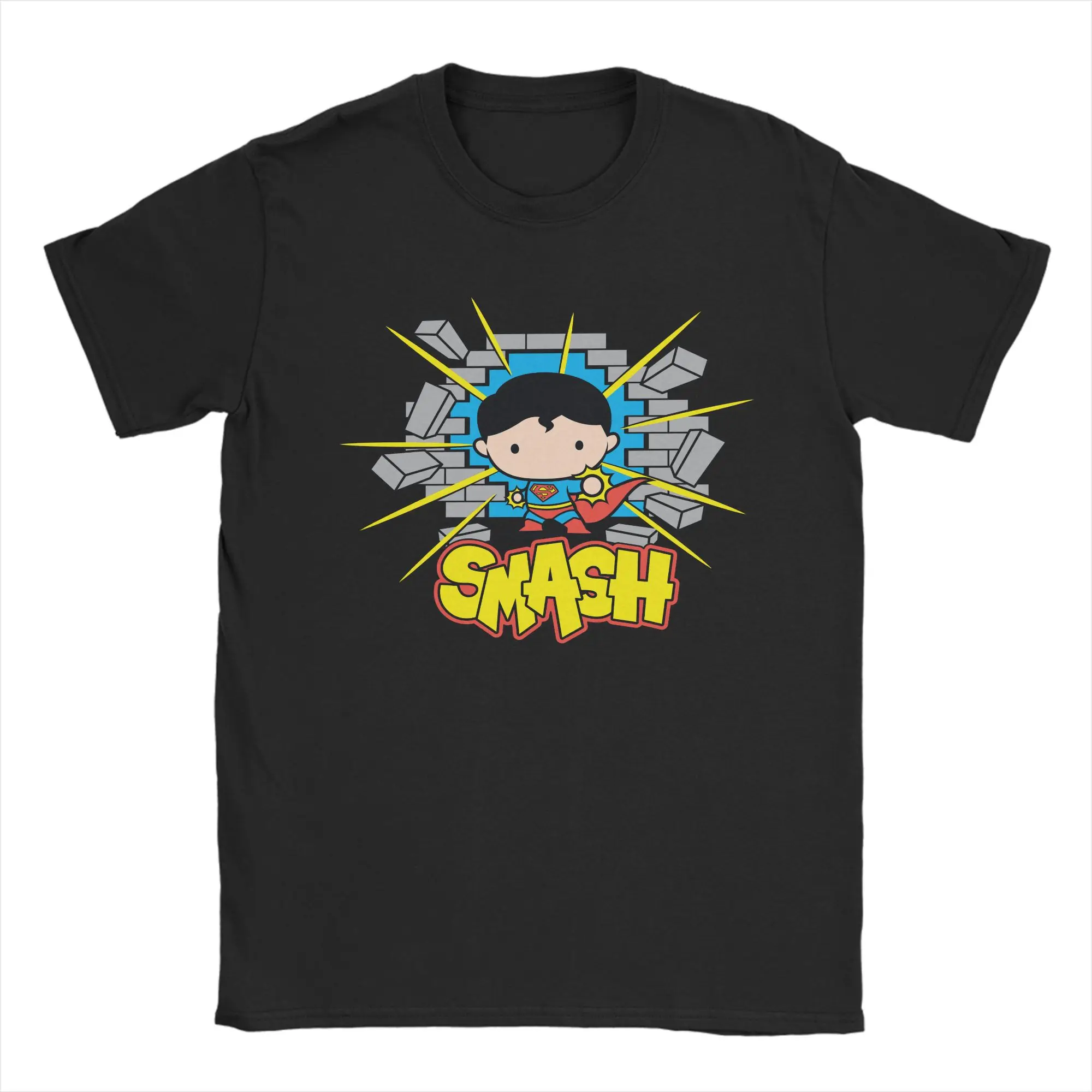 Men Women Comics Supermans T Shirts 100% Cotton Tops Casual Short Sleeve Round Collar Tees Gift Idea T-Shirt - Image 19