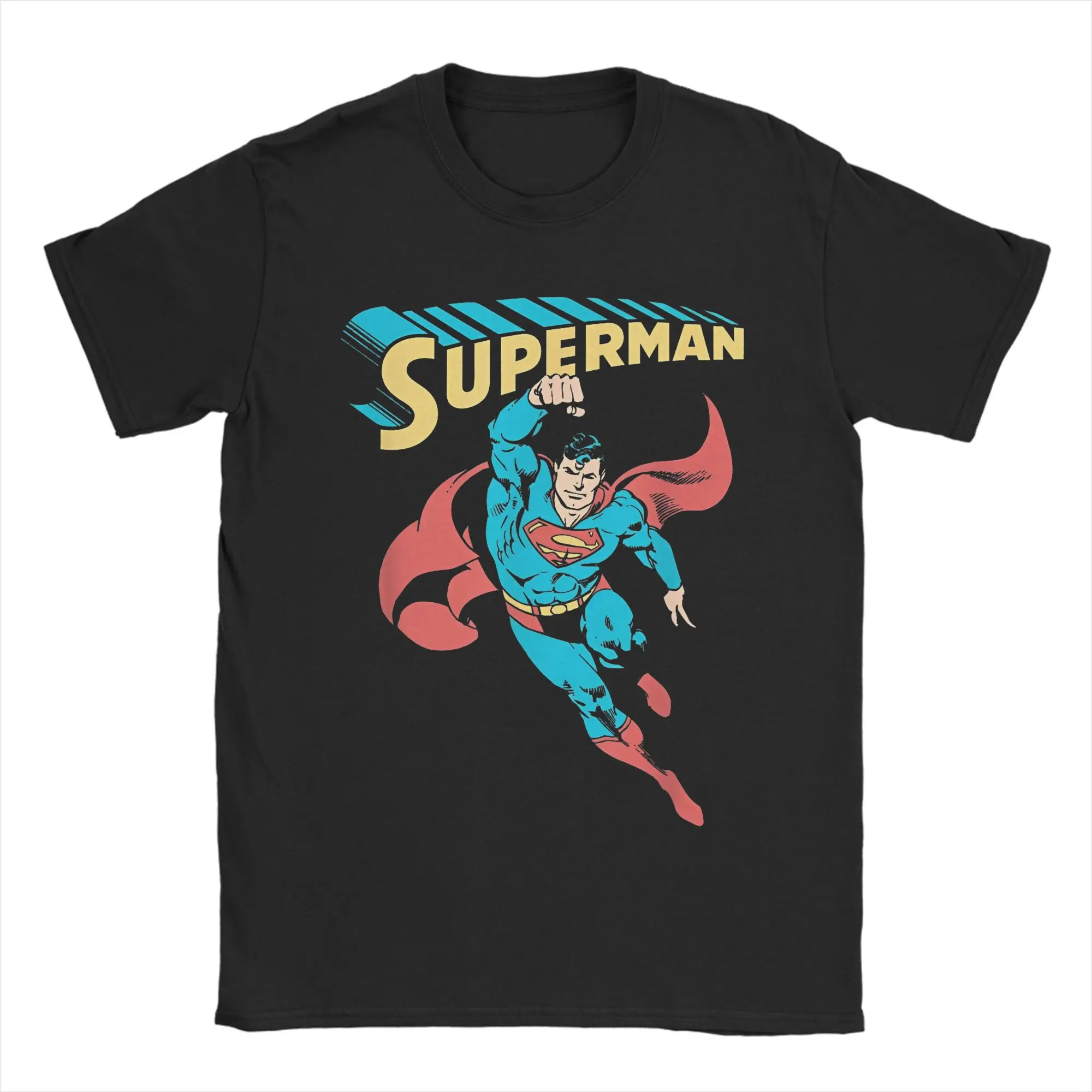 Men Women Comics Supermans T Shirts 100% Cotton Tops Casual Short Sleeve Round Collar Tees Gift Idea T-Shirt - Image 20