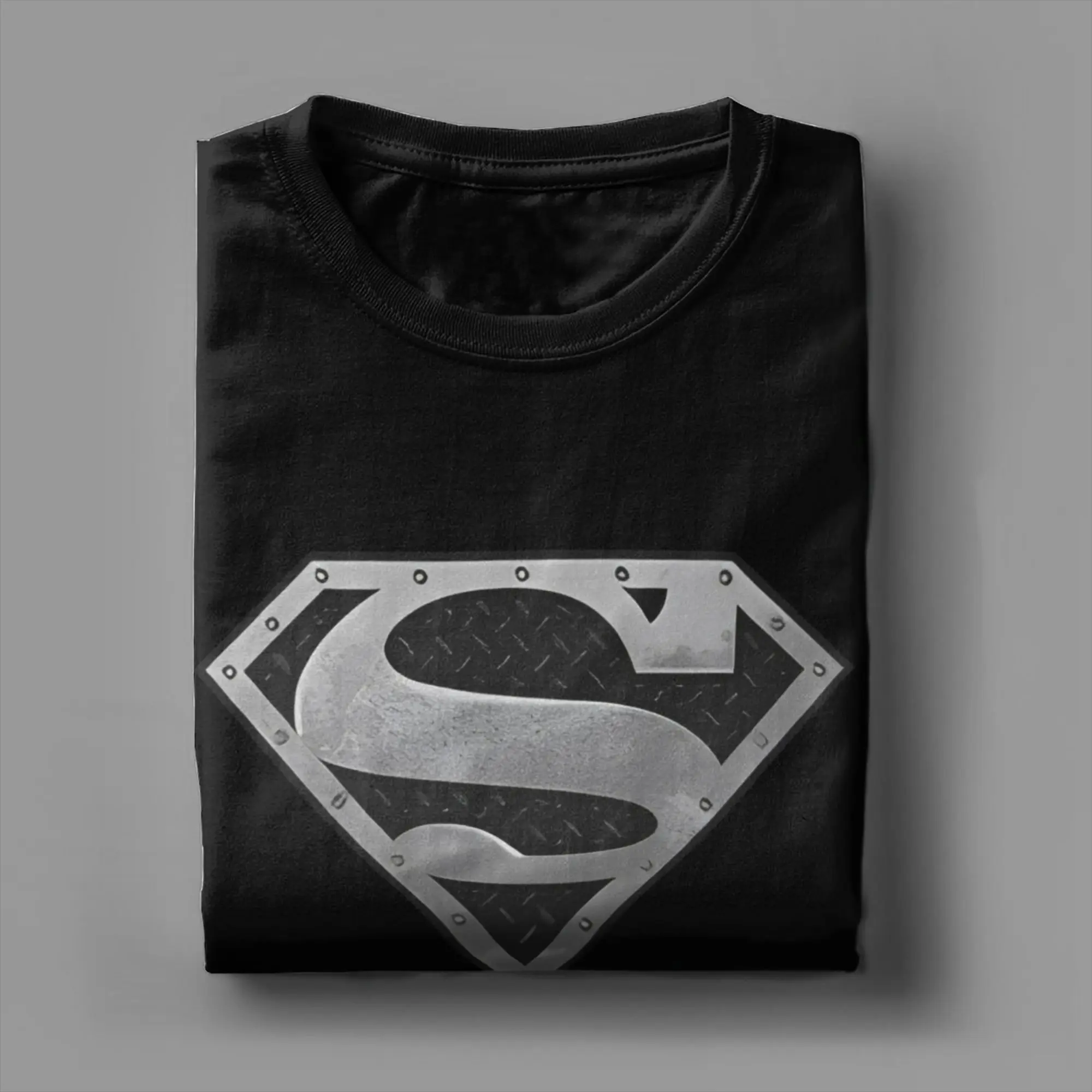 Men Women Comics Supermans T Shirts 100% Cotton Tops Casual Short Sleeve Round Collar Tees Gift Idea T-Shirt - Image 27