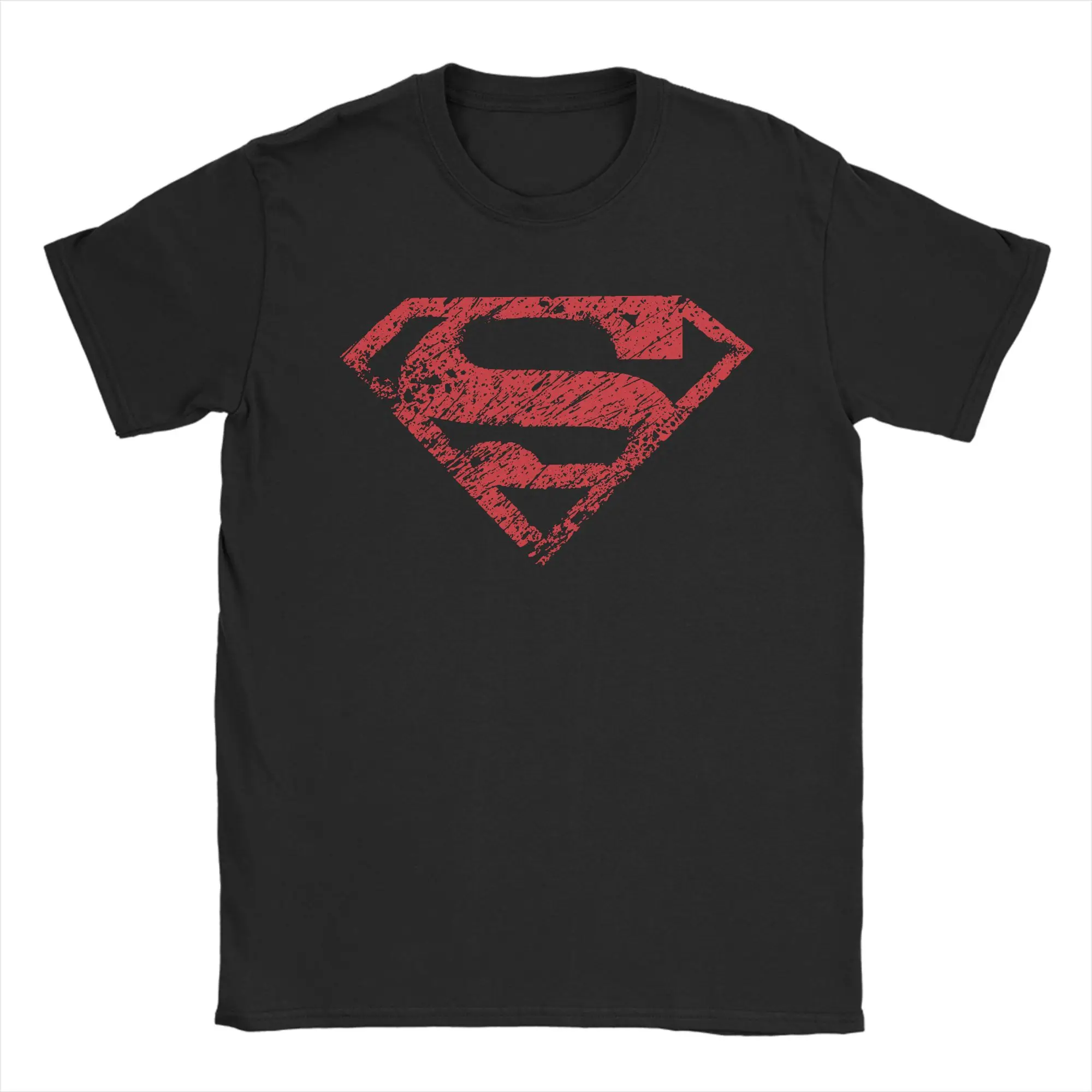 Men Women Comics Supermans T Shirts 100% Cotton Tops Casual Short Sleeve Round Collar Tees Gift Idea T-Shirt - Image 8